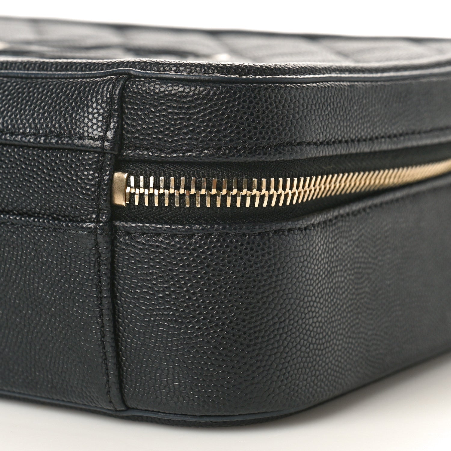 Chanel Caviar Quilted Medium CC Filigree Vanity Case Black 10 of 10