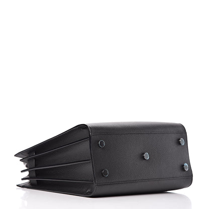 Saint Laurent Grained Calfskin Baby Sac De Jour Black 4 of 12
