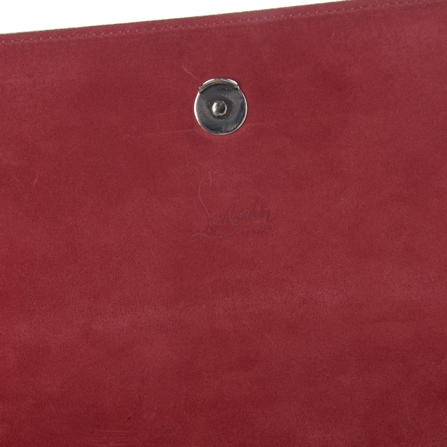 Calfskin Boudoir Chain Belt Bag Red