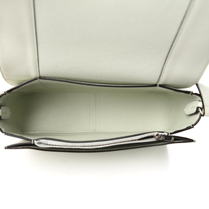 Celine Shiny Smooth Calfskin Medium Frame Shoulder Bag Pastel Green Pop Red 4 of 9