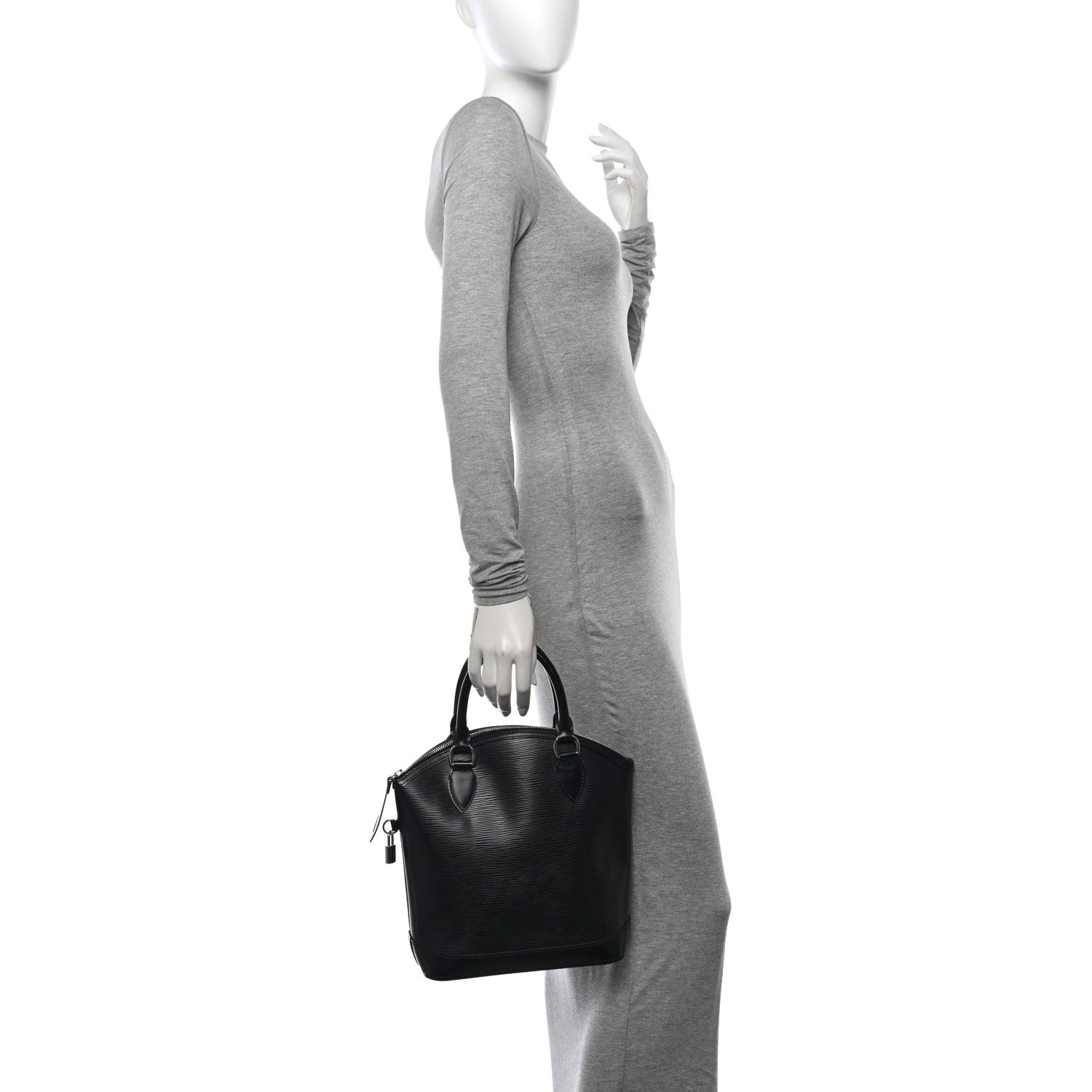 Louis Vuitton Epi Lockit Black 2 of 10