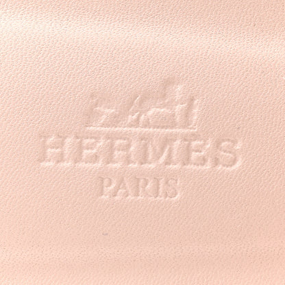 Hermes Box Calfskin Oran Sandals 37.5 Rose Pale 8 of 15