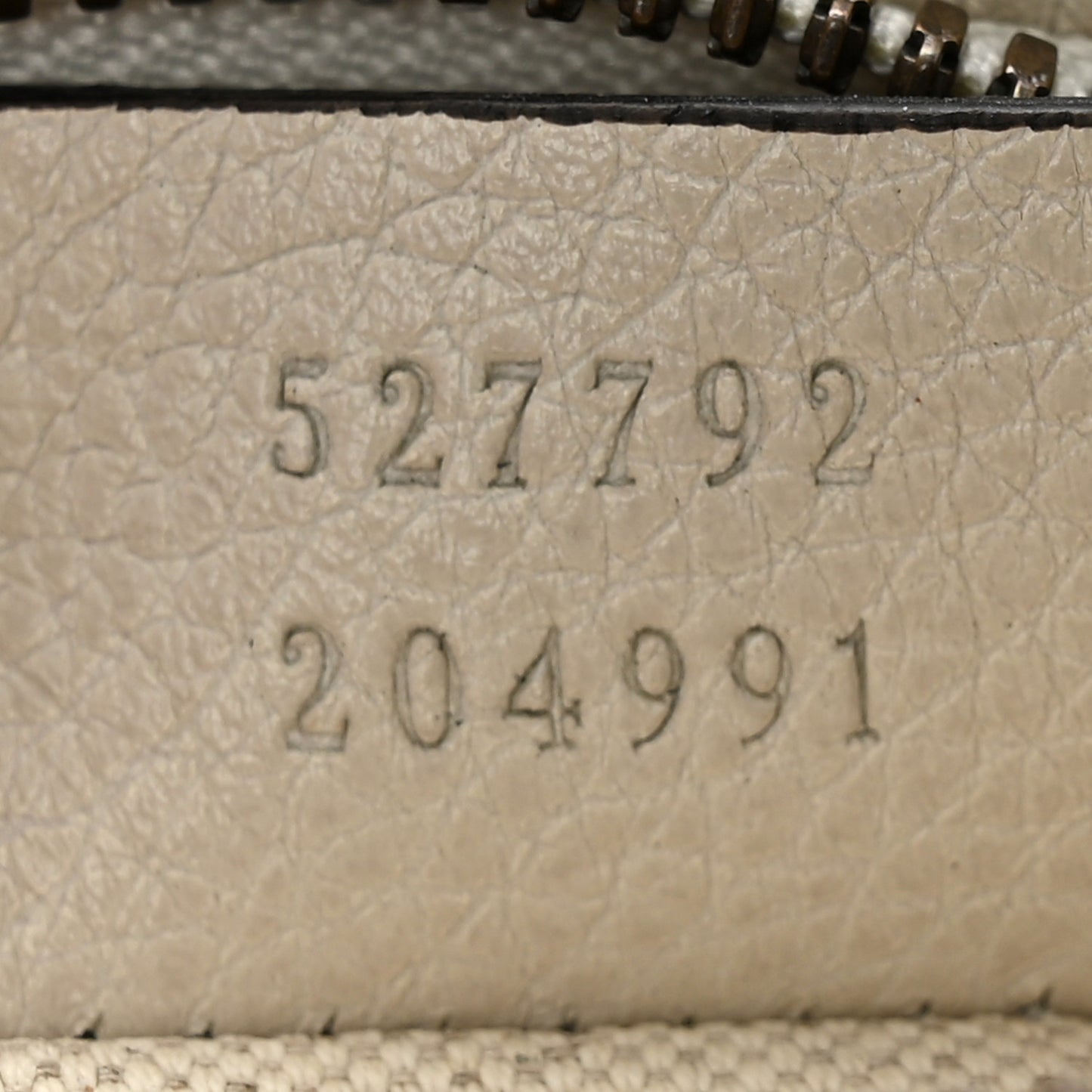 Grained Calfskin Small Logo Belt Bag White