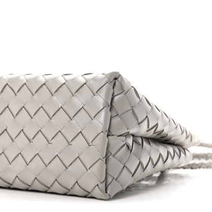 Bottega Veneta Nappa Intrecciato Small Andiamo Shoulder Bag Sterling 9 of 9