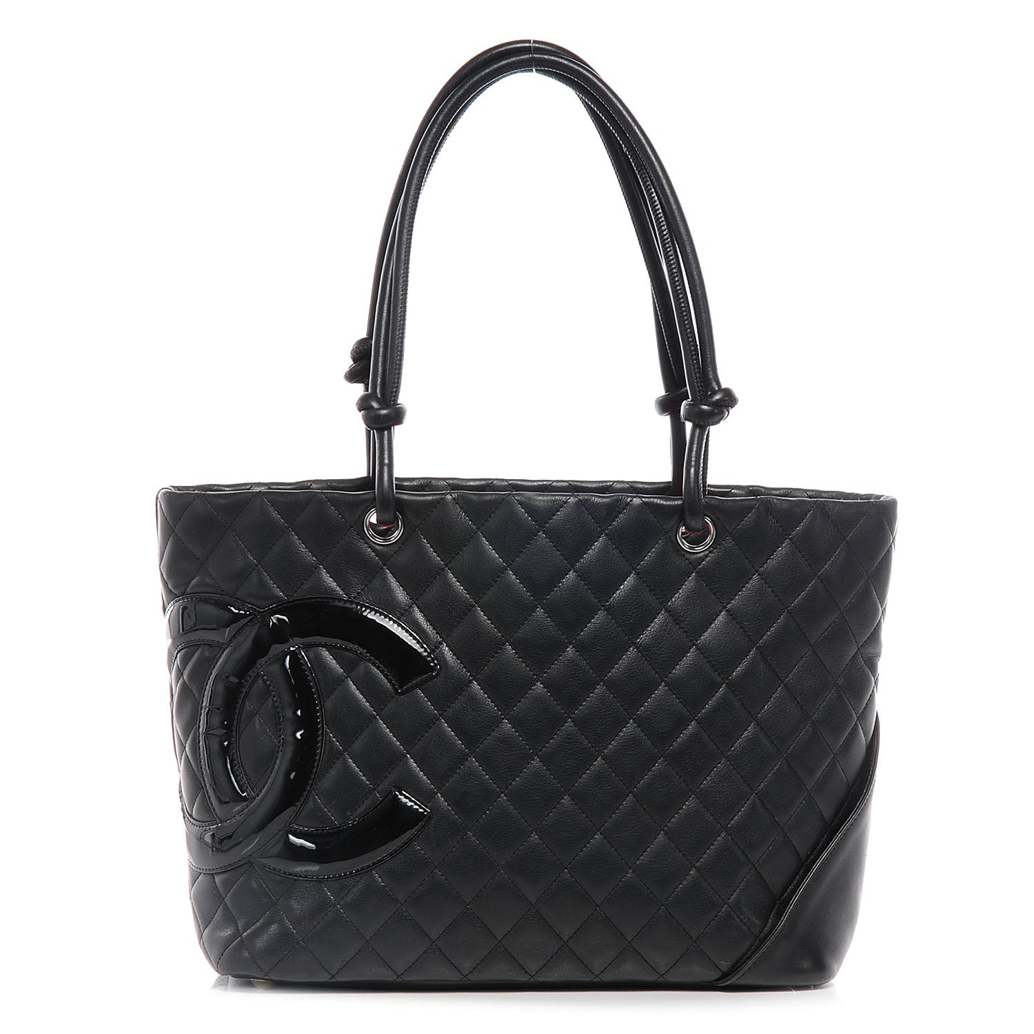 Chanel Calfskin Quilted Large Cambon Tote Black 1 of 7