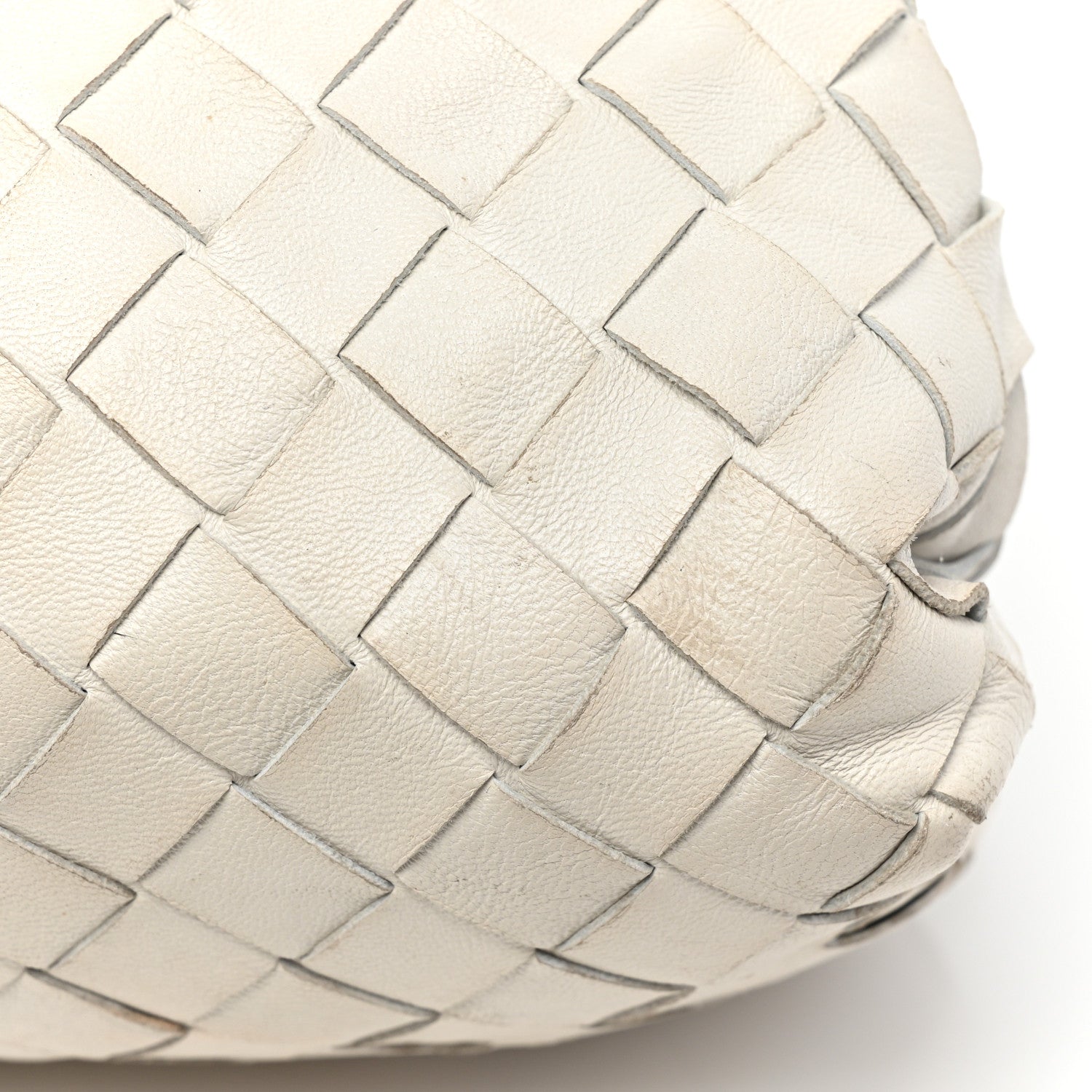 Bottega Veneta Nappa Maxi Intrecciato The Pouch Oversized Clutch Plaster 24 of 25