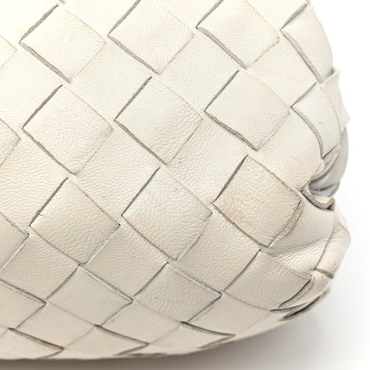 Bottega Veneta Nappa Maxi Intrecciato The Pouch Oversized Clutch Plaster 24 of 25