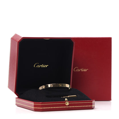 Cartier 18K Yellow Gold LOVE Bracelet 18 7 of 7