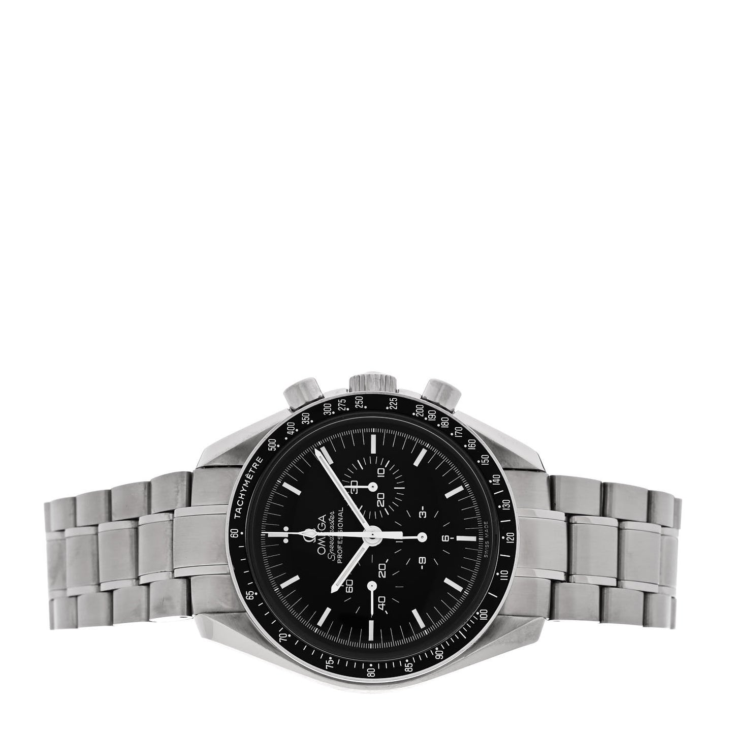 Stainless Steel 42mm Speedmaster Moonwatch Professional Chronograph Manual Winding Watch Black 3570.50.00