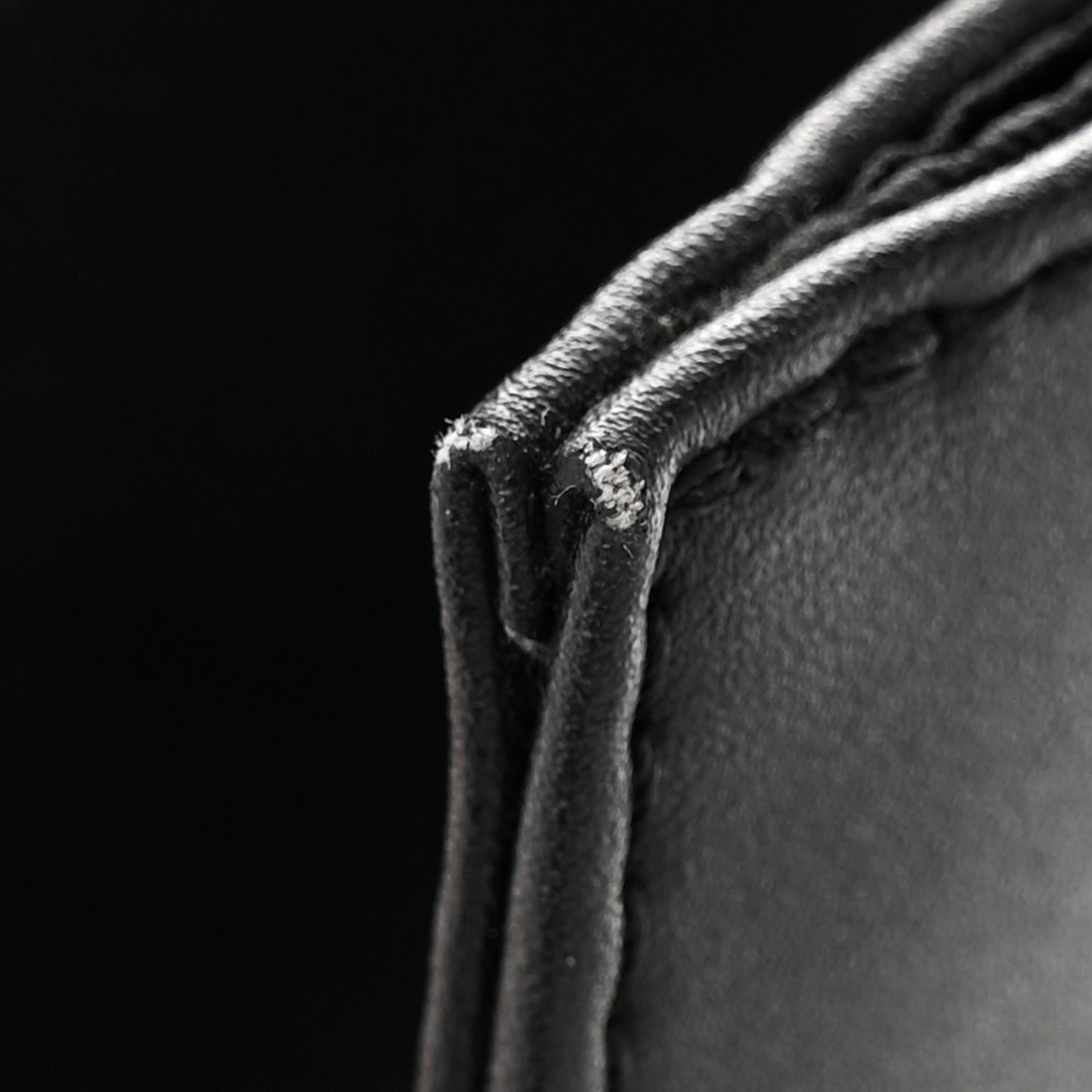 Vegan Leather Medium Shopping Bag Black