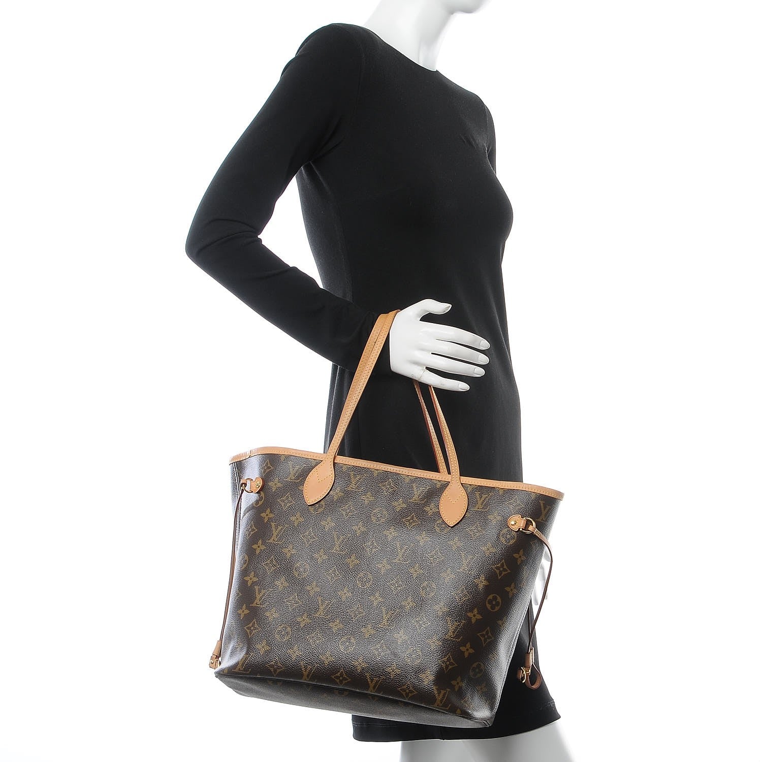 Louis Vuitton Monogram V Neverfull MM Grenade 2 of 11