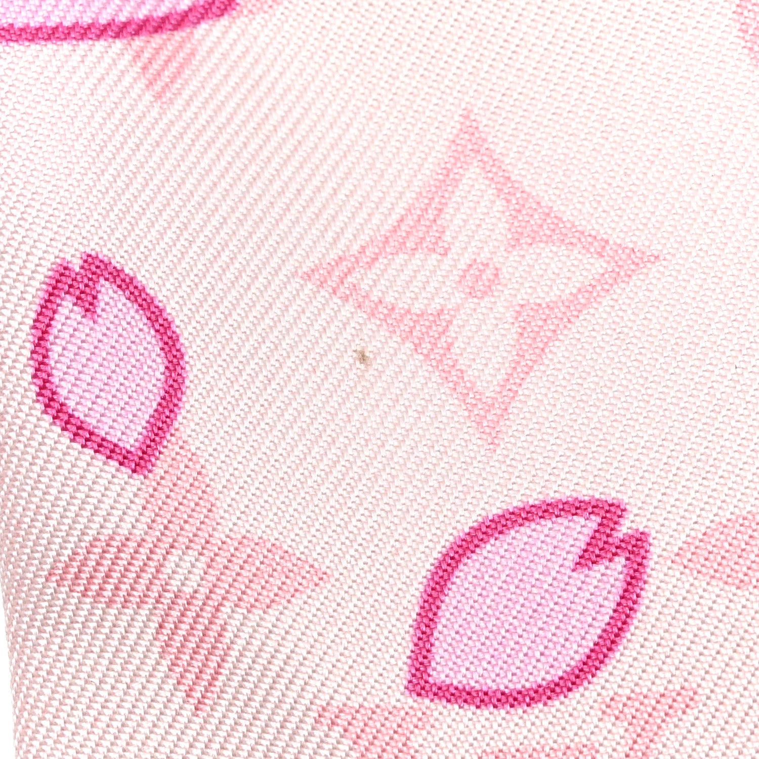 Louis Vuitton LV X TM Silk Monogram Cherry Blossom BB Bandeau Pink
