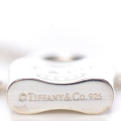 Tiffany Sterling Silver 1837 Lock Pendant Necklace 8 of 8