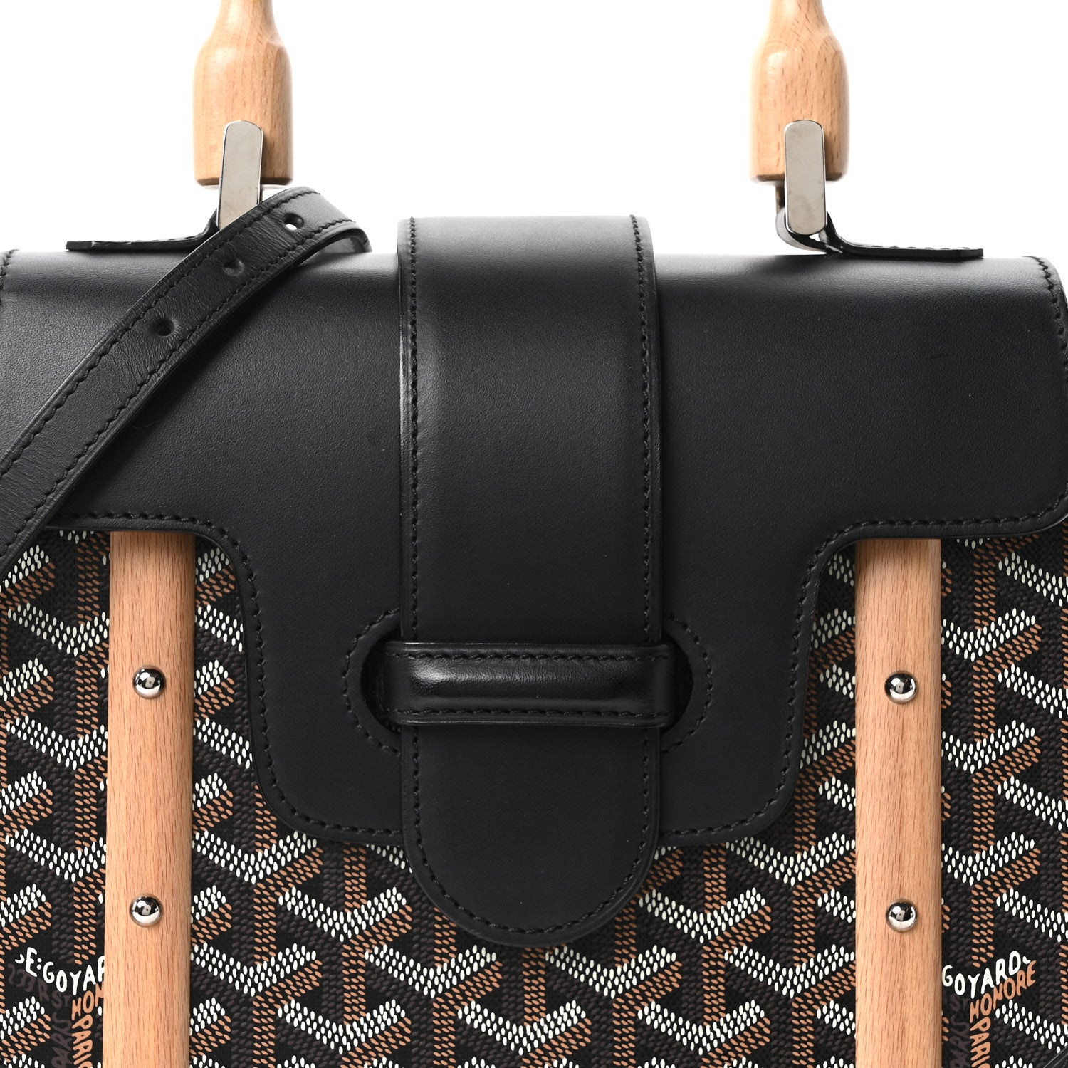 Goyard Goyardine Saigon PM Black 7 of 9