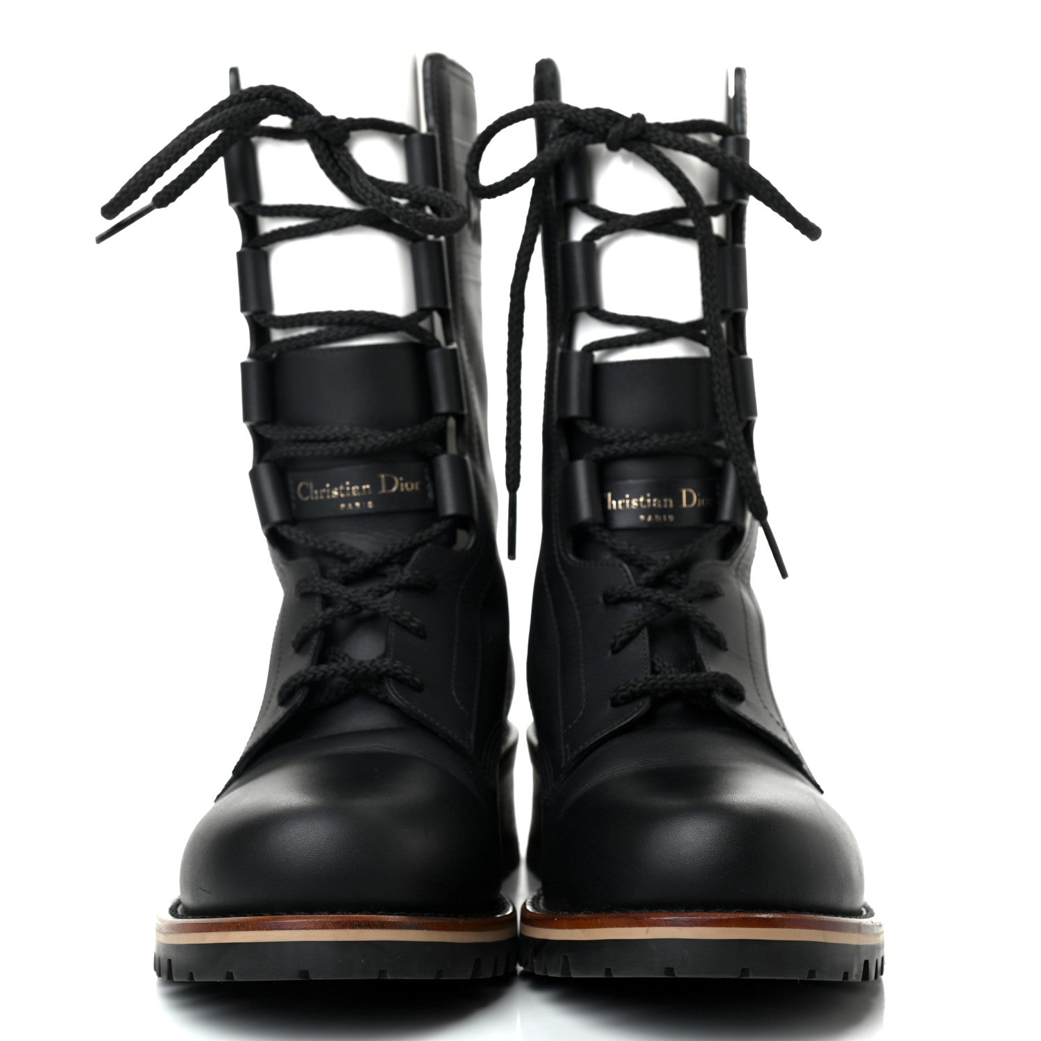 Christian Dior Calfskin Dior Quest 35mm Hiking Boots 40 Black 2 of 8