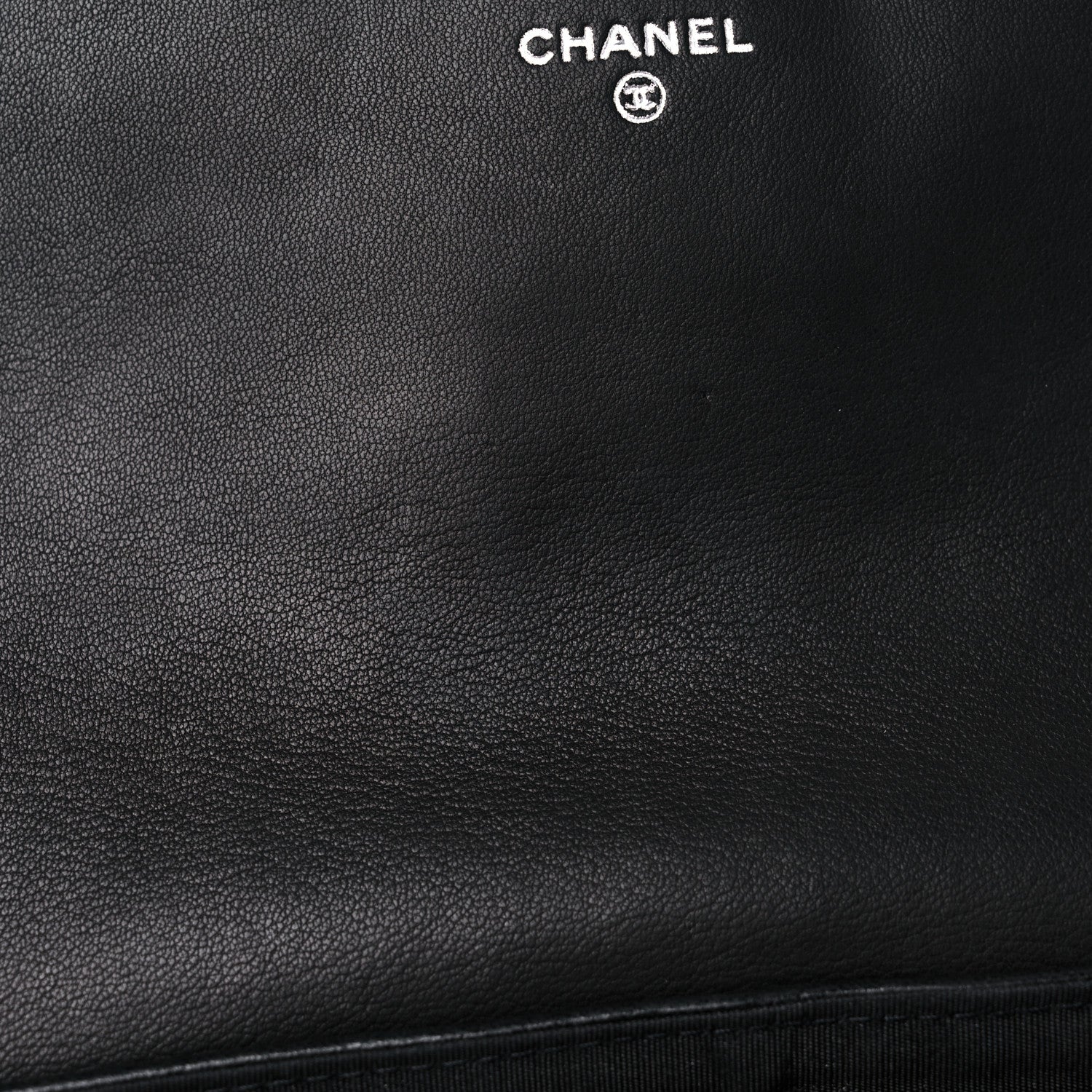 Chanel Caviar Half Moon Wallet On Chain WOC Black 13 of 16