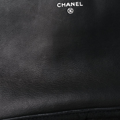Chanel Caviar Half Moon Wallet On Chain WOC Black 13 of 16