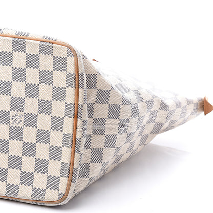 Louis Vuitton Damier Azur Saleya MM 8 of 10