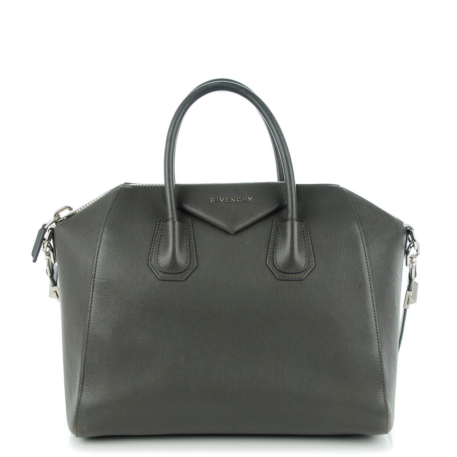Givenchy Sugar Grained Goatskin Medium Antigona Grey 1 of 7