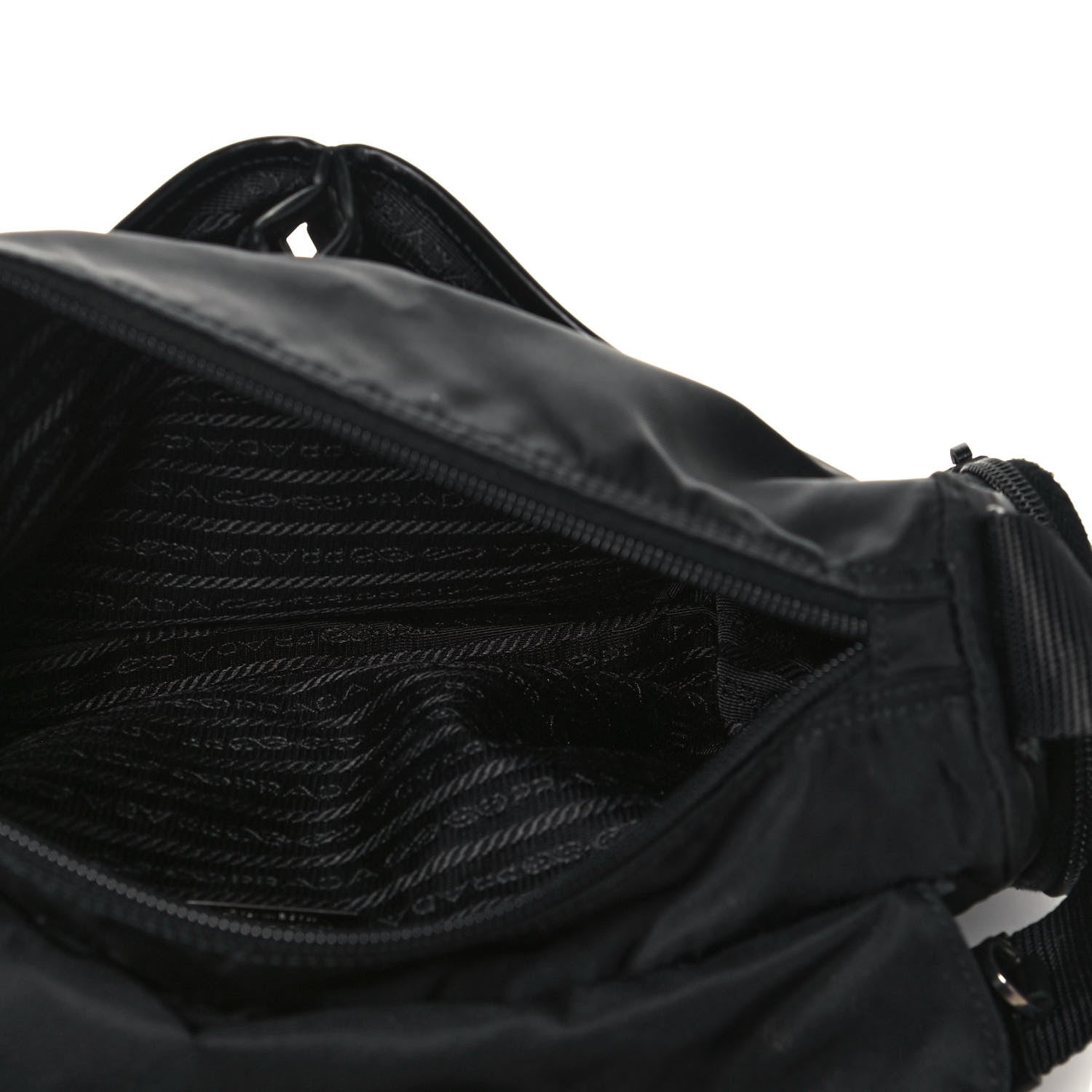 Prada Tessuto Nylon Vela Messenger Bag Black 4 of 12