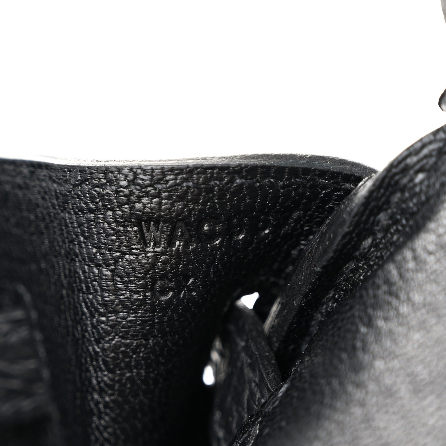 Togo Birkin 25 Black
