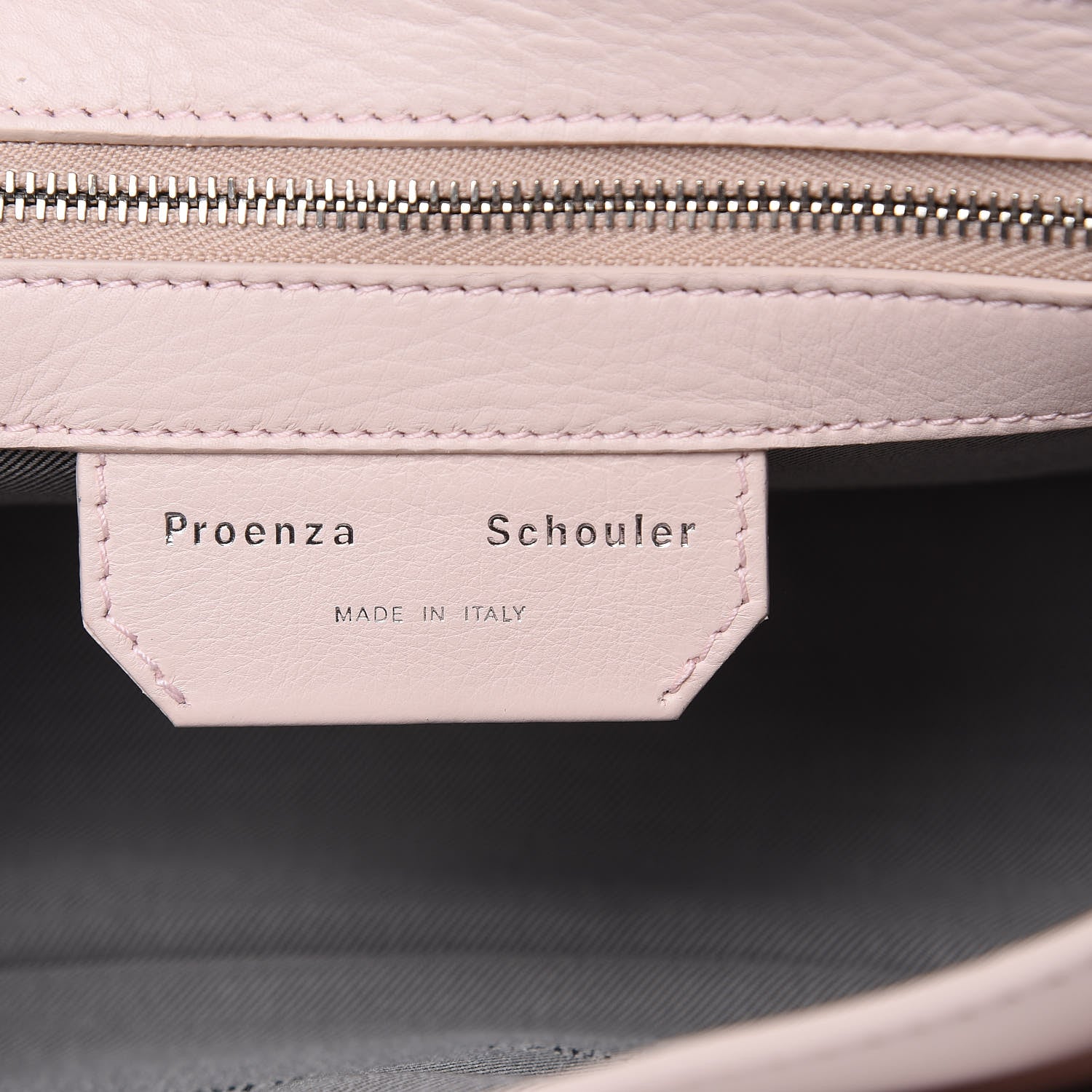 Proenza Schouler Grainy Calfskin Tiny PS1 Satchel Rose Quartz 6 of 9