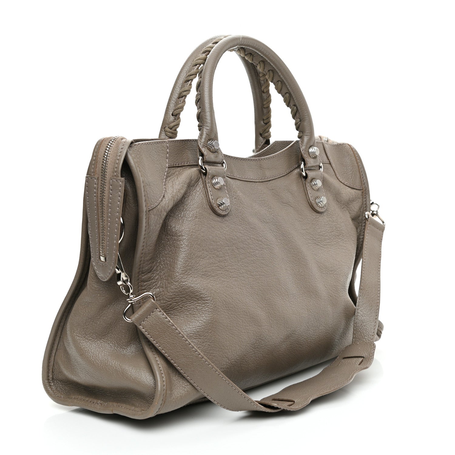 Balenciaga Chevre Hamilton Giant 12 Silver Hardware City Gris Poivre 3 of 12