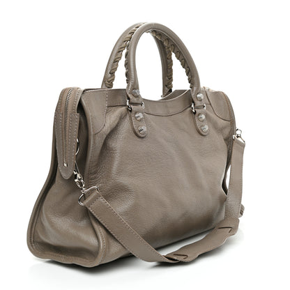 Balenciaga Chevre Hamilton Giant 12 Silver Hardware City Gris Poivre 3 of 12