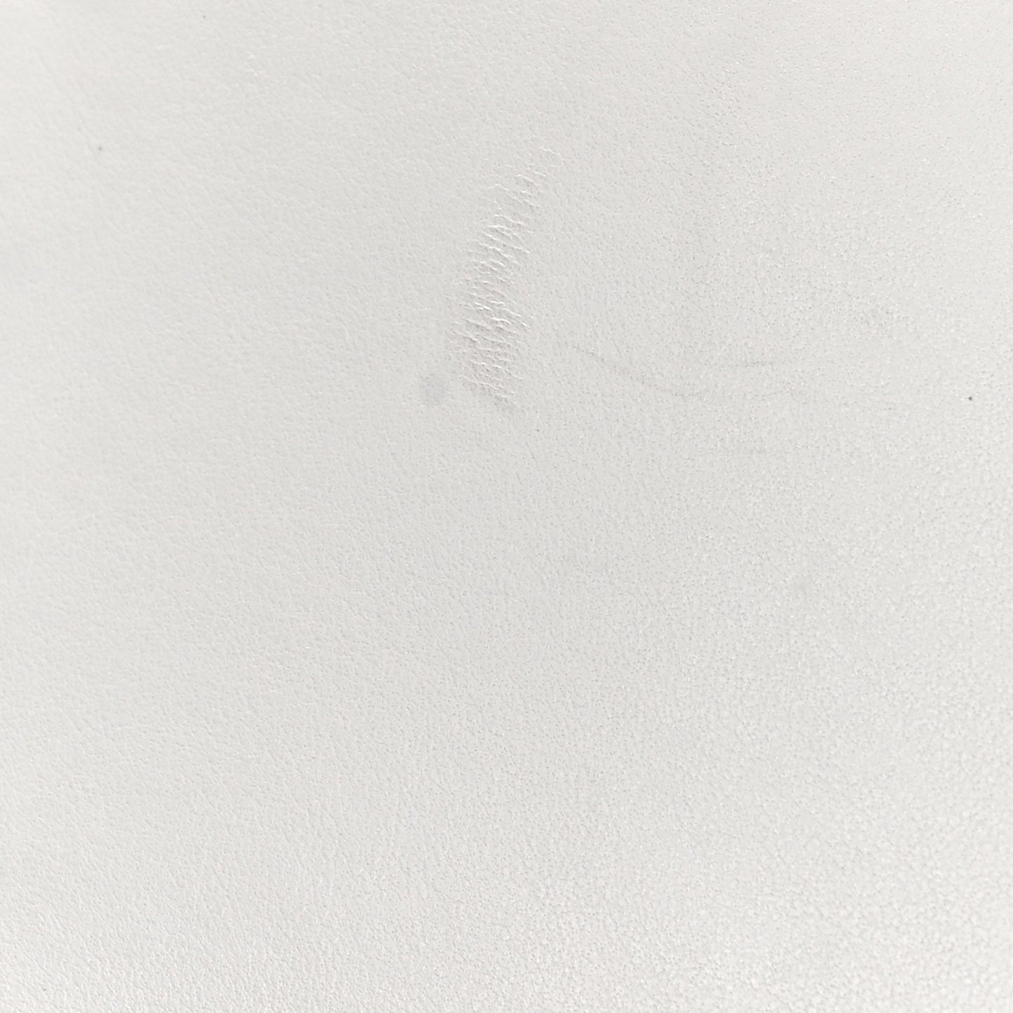 Calfskin Perforated Studded Baby Sac De Jour White