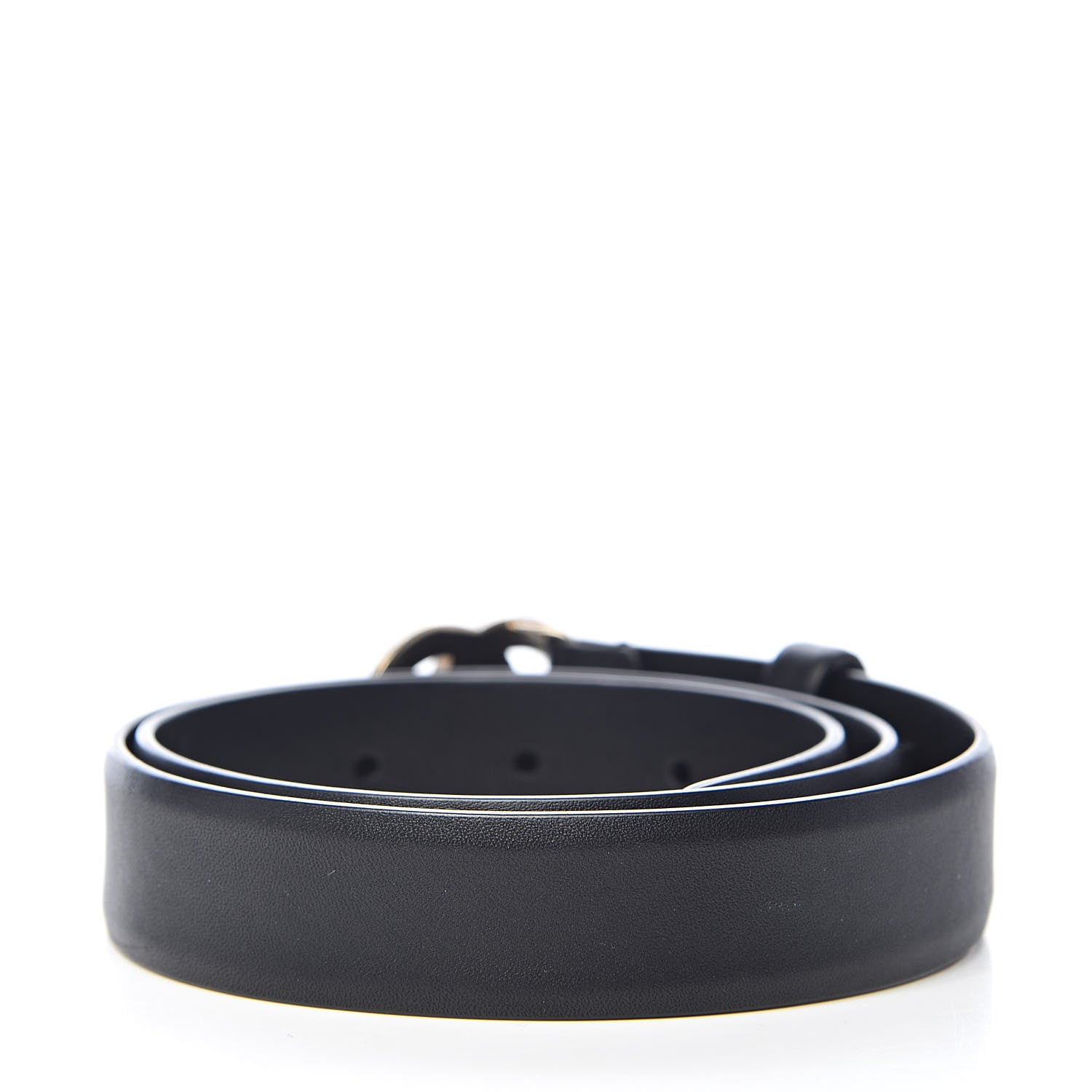 Chanel Calfskin CC Turn Lock Belt 70 28 Black 512284 – FASHIONPHILE