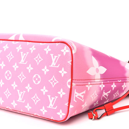 Louis Vuitton Monogram Escale Neverfull MM Rouge 10 of 10