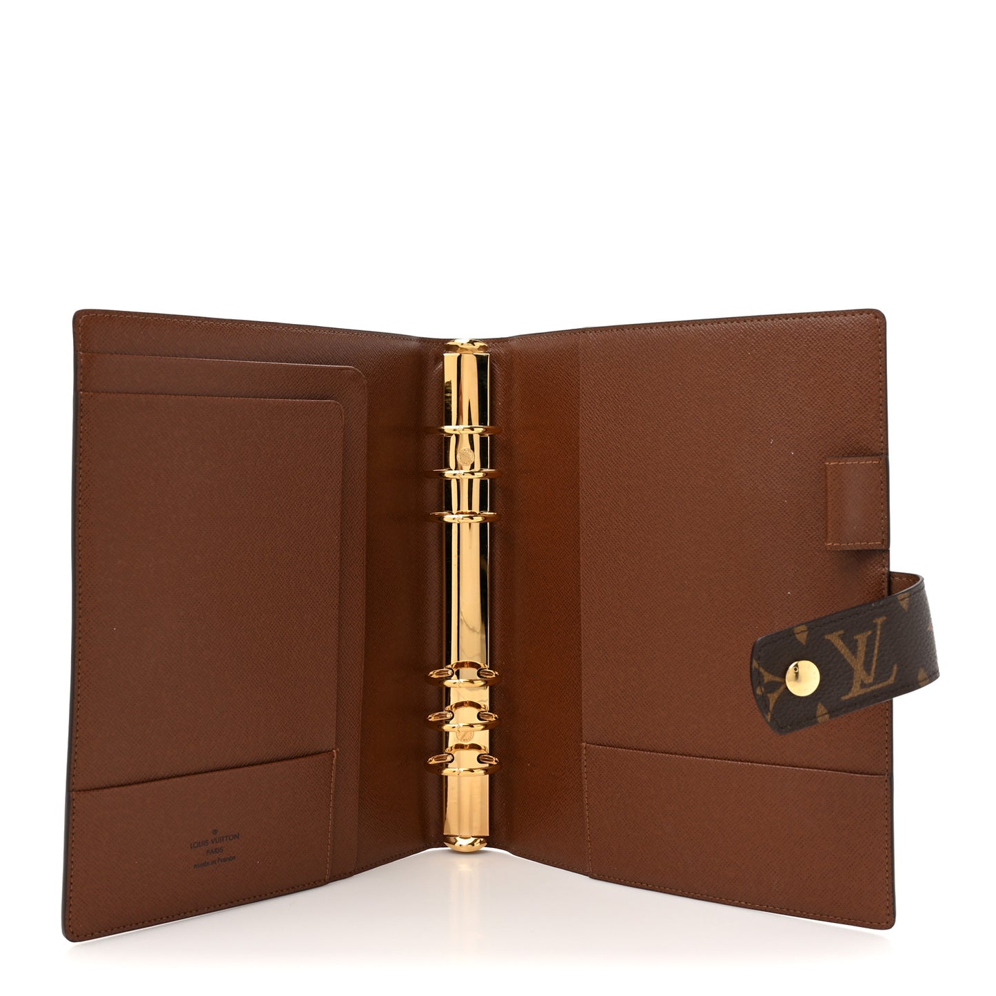 Monogram Large Ring Agenda Cover