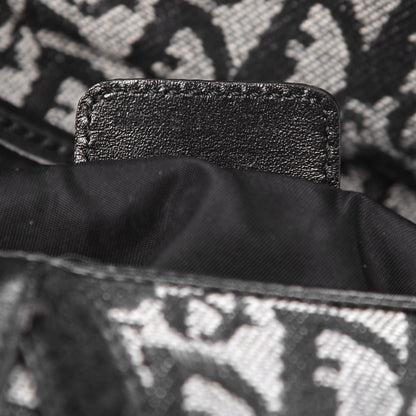 Christian Dior Monogram Double Saddle Bag Black 5 of 10