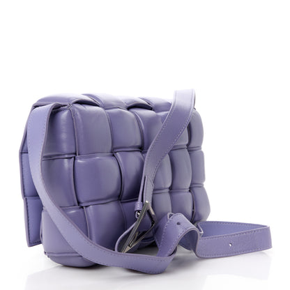 Bottega Veneta Nappa Maxi Intreccio Padded Cassette Crossbody Bag Lavender 3 of 13