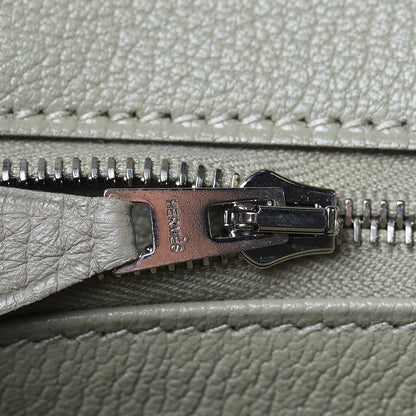 Hermes Taurillon Clemence Birkin 35 Sauge 14 of 28