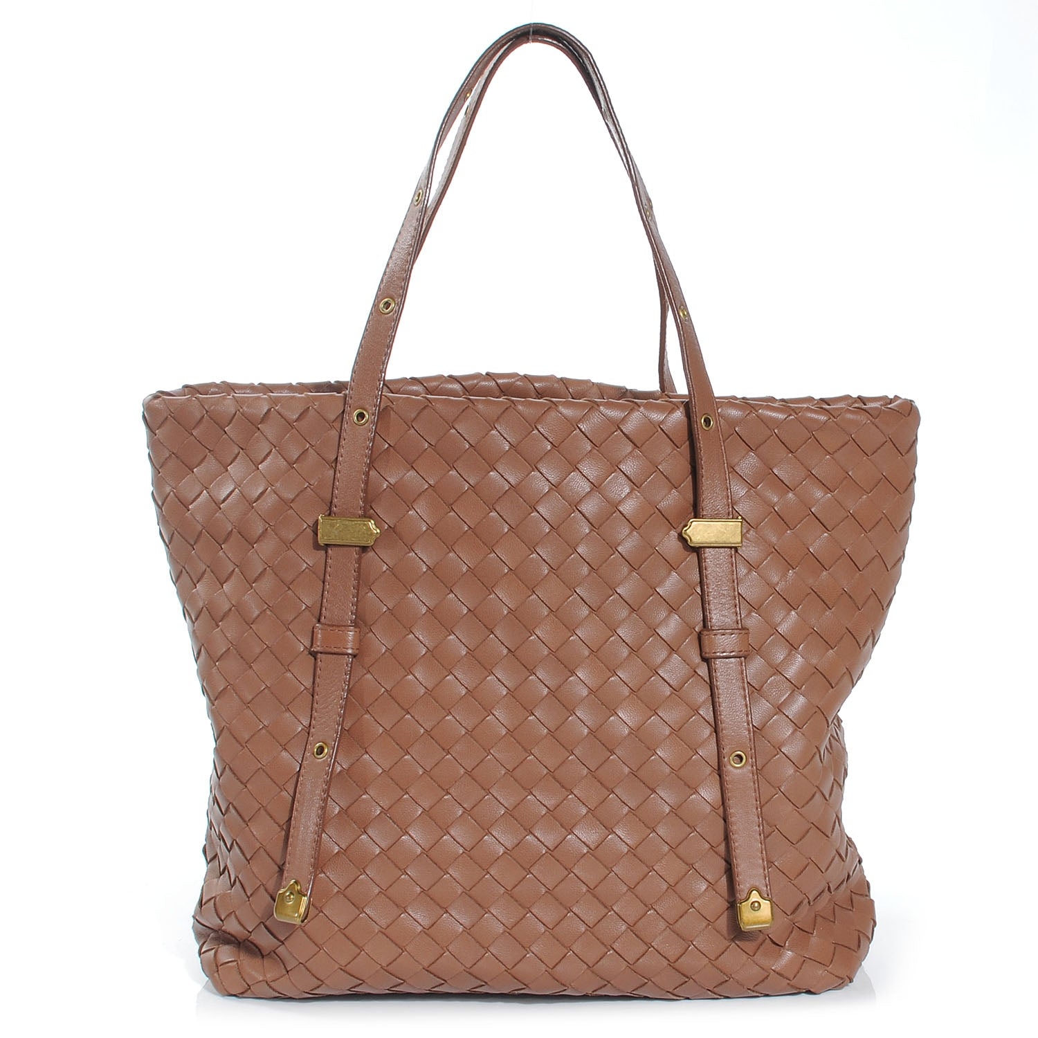 Bottega Veneta Nappa Intrecciato Small Tote Noce 1 of 9