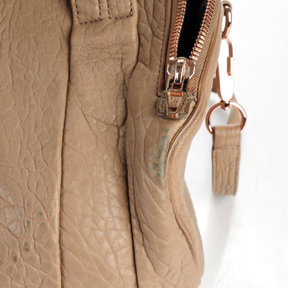 Alexander Wang Pebbled Lambskin Rockie Latte Rose Gold Hardware 11 of 11