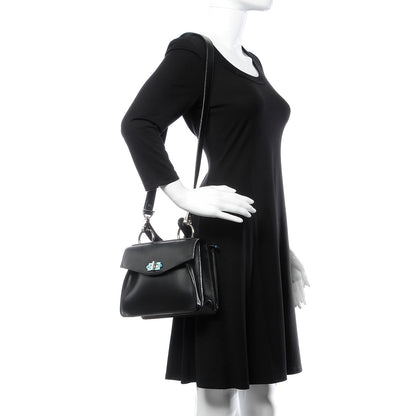 Proenza Schouler Calfskin Small Hava Top Handle Bag Black 2 of 8