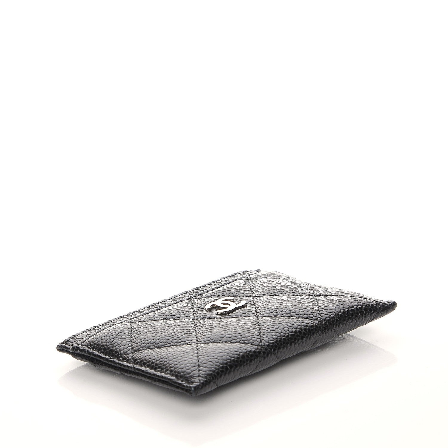 Chanel Caviar Quilted Card Holder Black 4 of 8