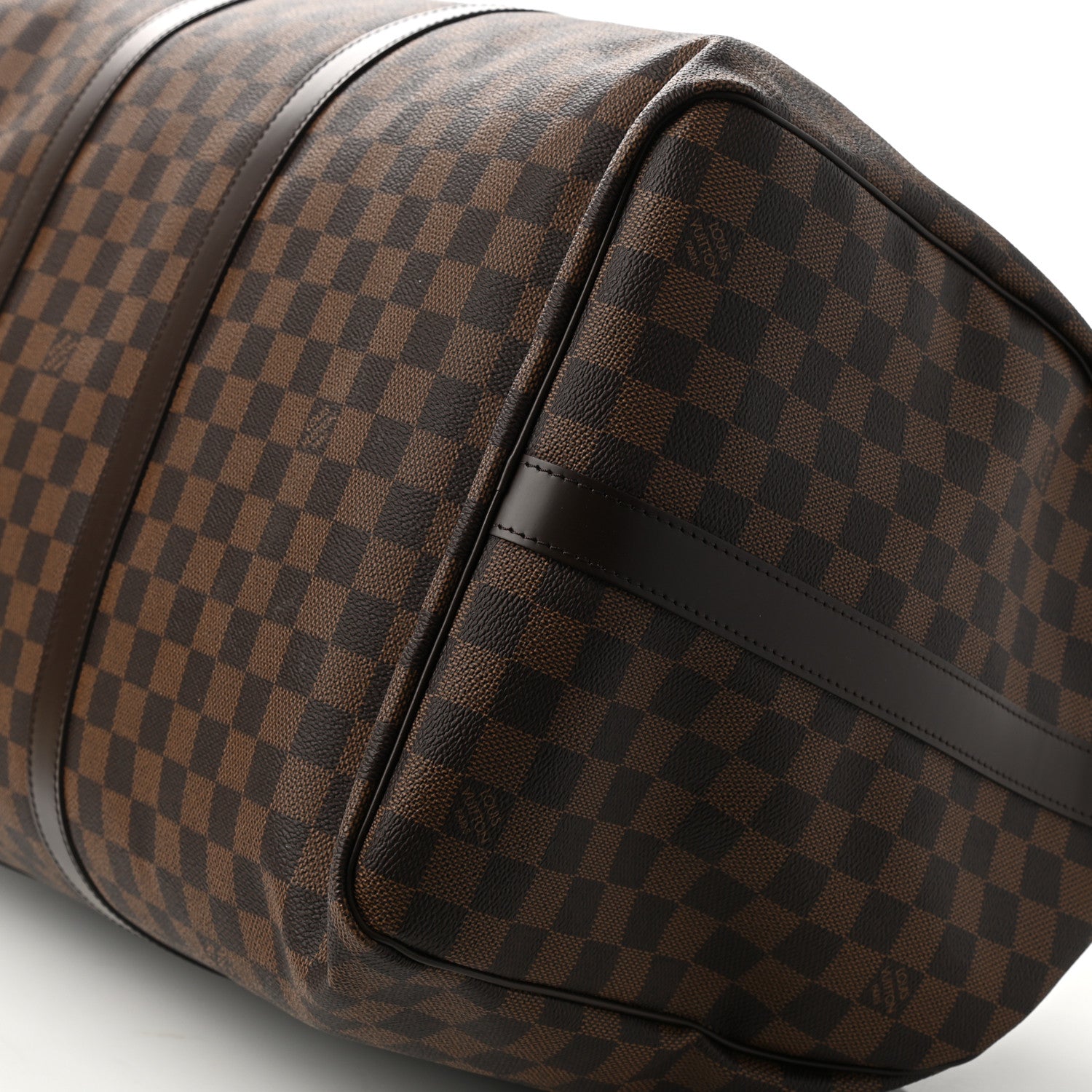 Louis Vuitton Damier Ebene Keepall Bandouliere 55 9 of 9