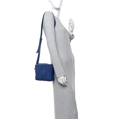 Bottega Veneta Lambskin Maxi Intrecciato Cassette Camera Bag Cruise 2 of 14