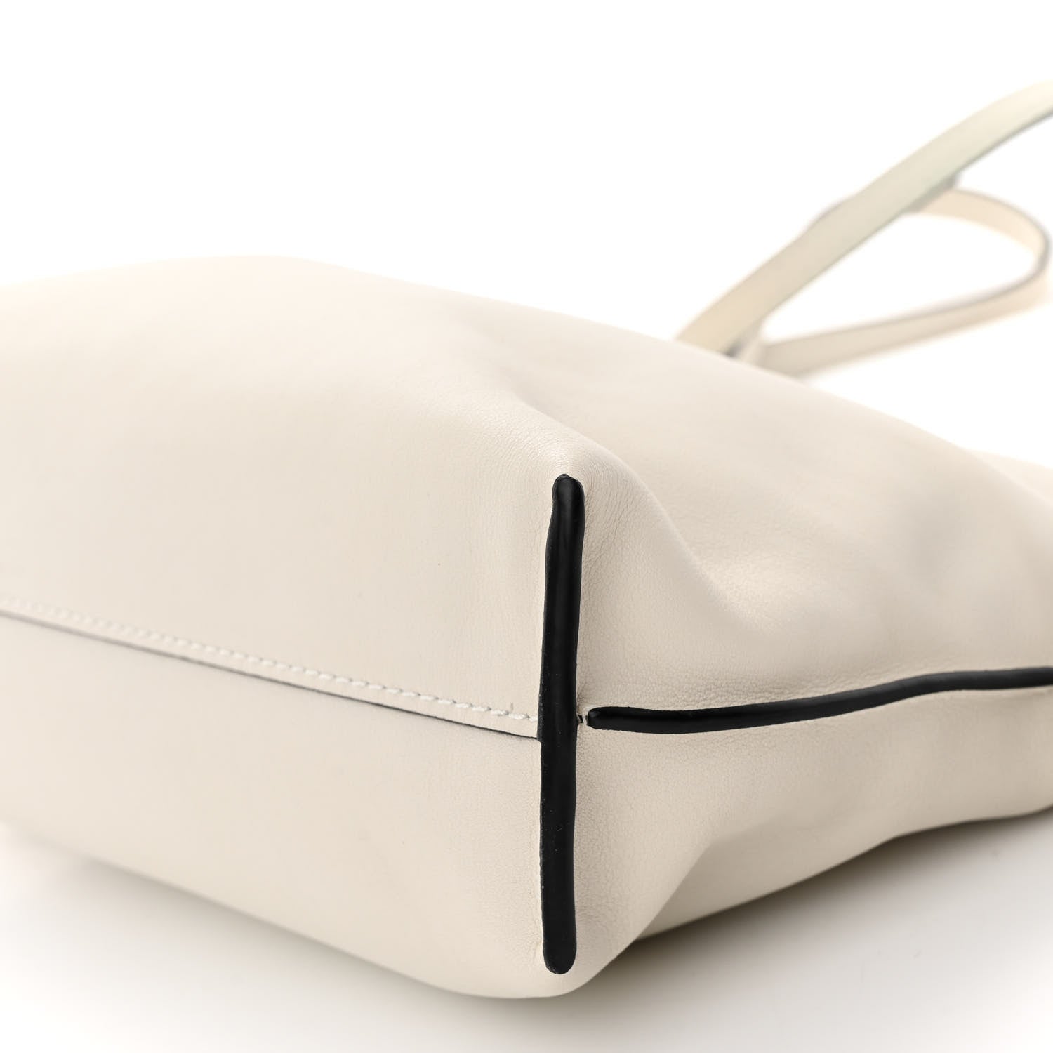 Loewe Calfskin Mini Flamenco Knot Clutch Angora 9 of 9