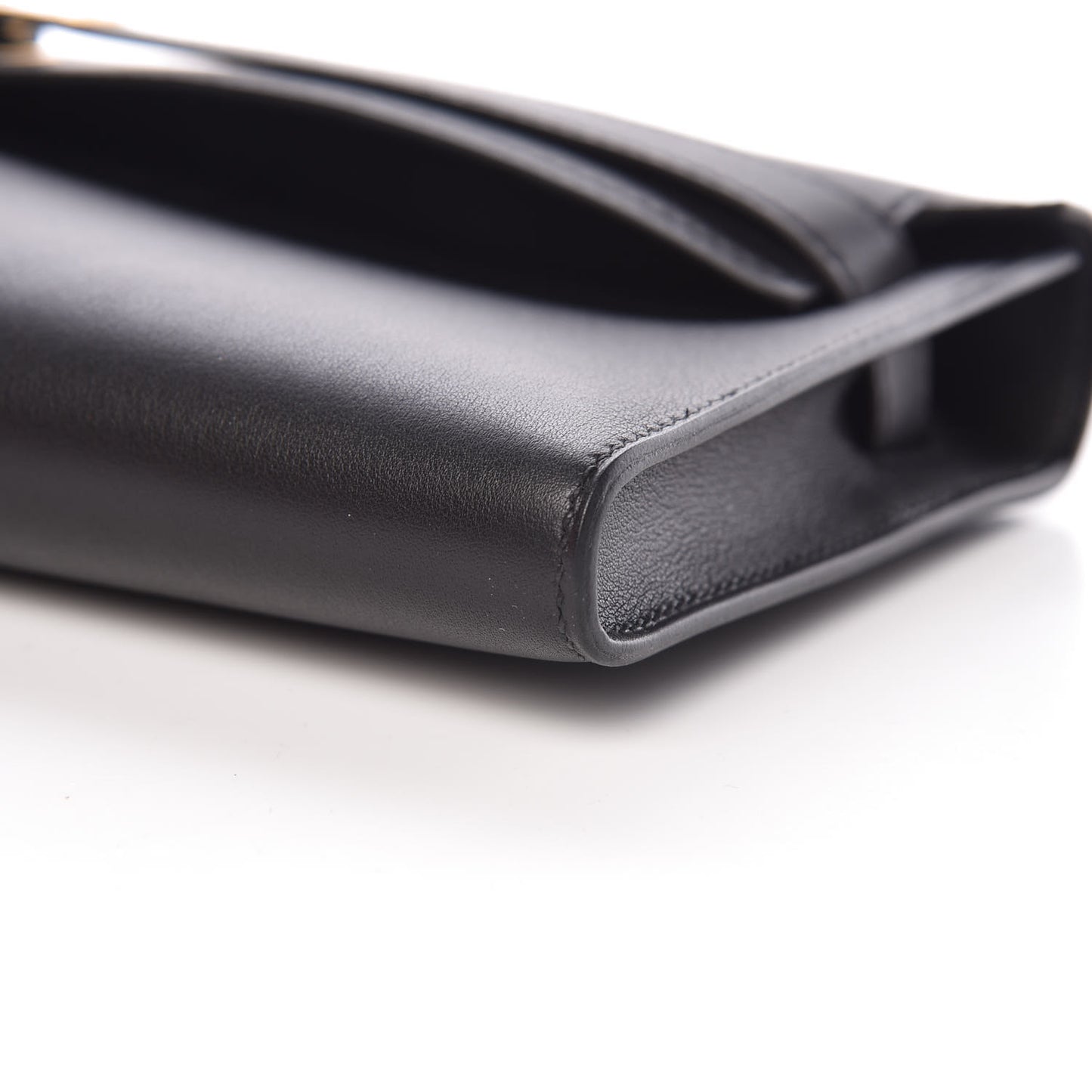 Swift Kelly Cut Clutch Pochette Black