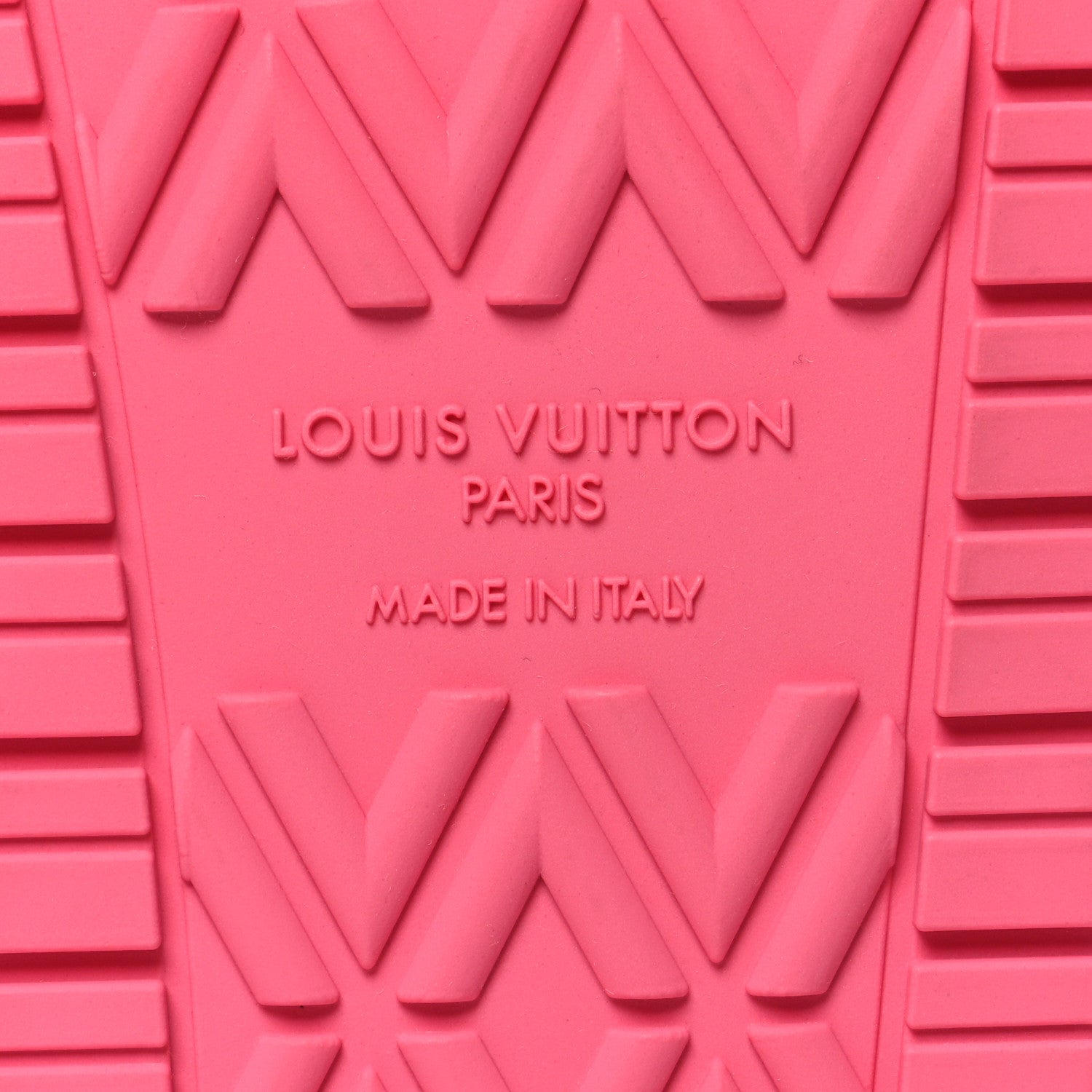 Louis Vuitton Calfskin Monogram Embossed Bom Dia Flat Mule Sandals 39 Pink 7 of 8