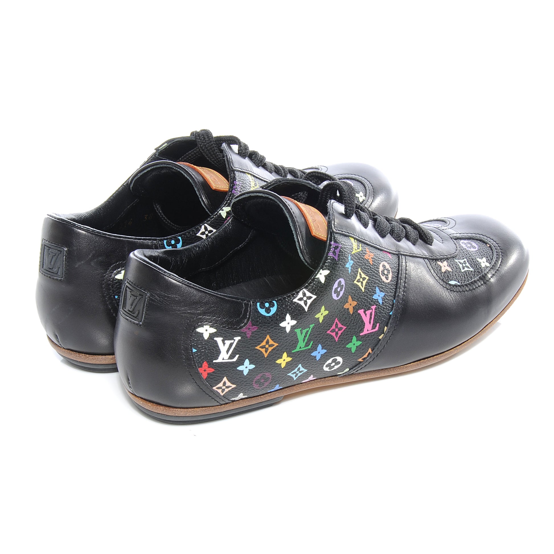 Louis Vuitton Monogram Multicolor Energie Sneakers 38.5 Black 4 of 9