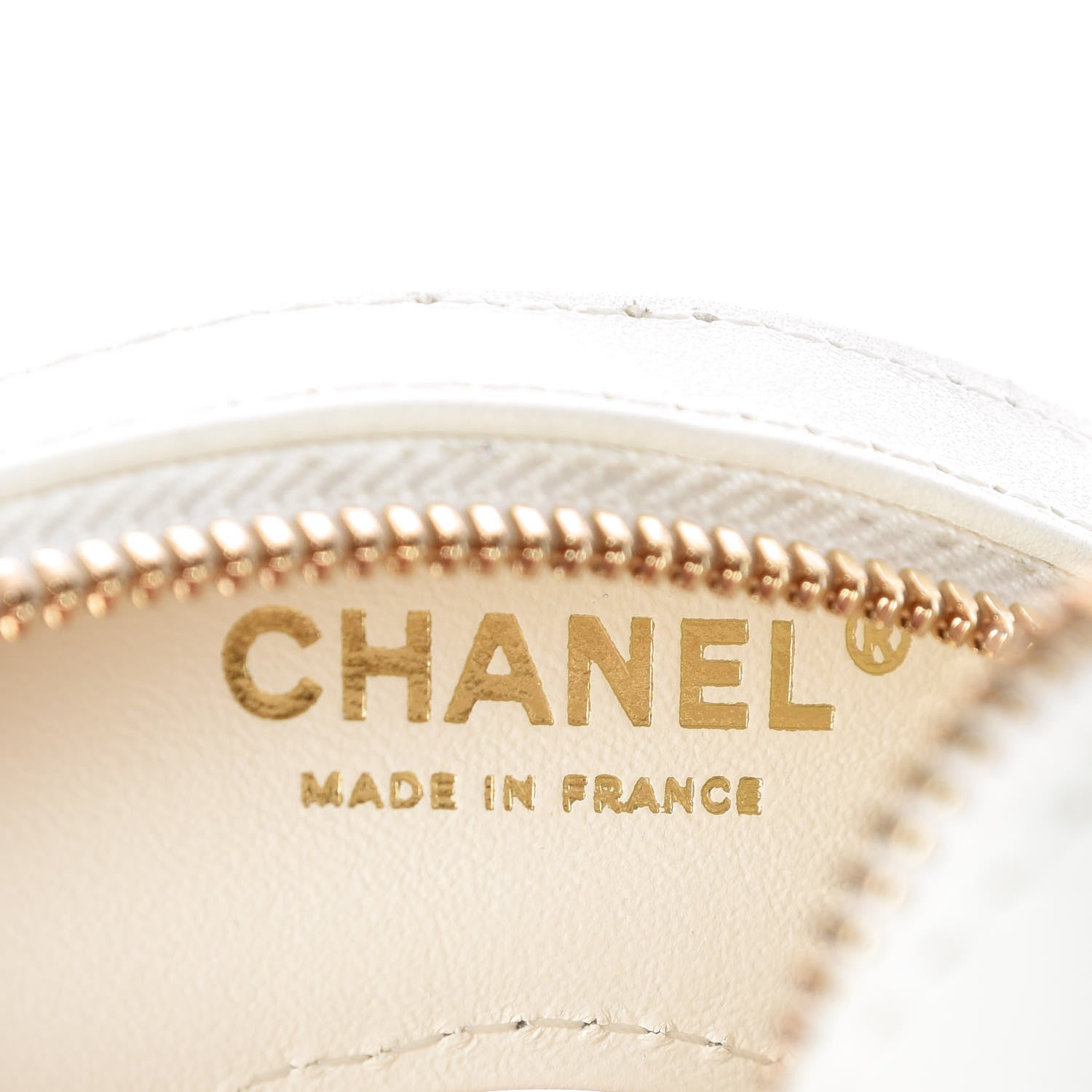 Chanel Lambskin Coco Lifesaver Round Bag Pink White 6 of 17