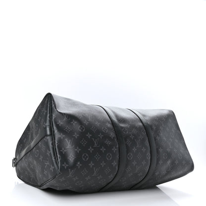 Louis Vuitton Monogram Eclipse Keepall Bandouliere 55 4 of 12