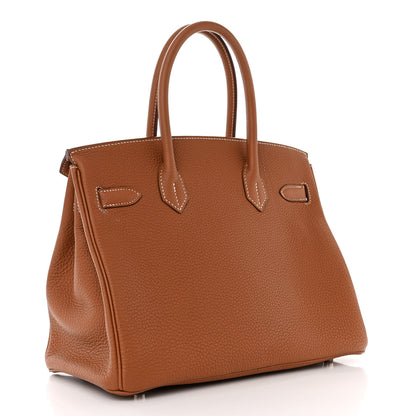 Hermes Togo Birkin 30 Gold 3 of 12