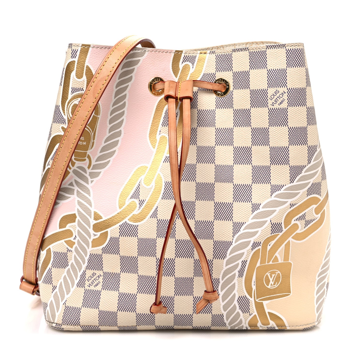 Damier Azur Nautical Neonoe MM