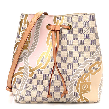 Louis Vuitton Damier Azur Nautical Neonoe MM 1 of 12